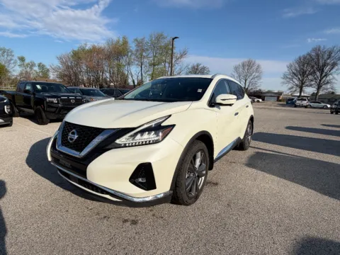 White 2021 Nissan Murano Platinum for sale in Terre Haute, IN
