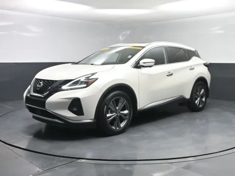 White 2021 Nissan Murano Platinum for sale in Terre Haute, IN