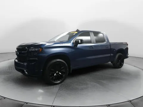 Blue 2020 Chevrolet Silverado 1500 RST for sale in Terre Haute, IN