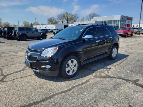 Black 2014 Chevrolet Equinox LTZ for sale in Terre Haute, IN