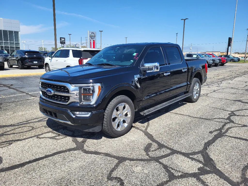 Black 2023 Ford F-150 Platinum for sale in Terre Haute, IN