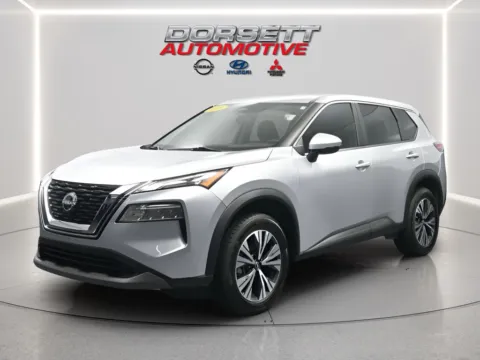 Silver 2022 Nissan Rogue SV for sale in Terre Haute, IN