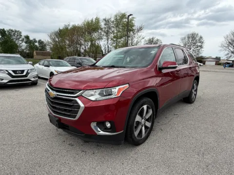 Red 2019 Chevrolet Traverse LT Leather for sale in Terre Haute, IN