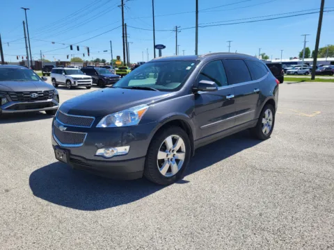 Gray 2012 Chevrolet Traverse LTZ for sale in Terre Haute, IN