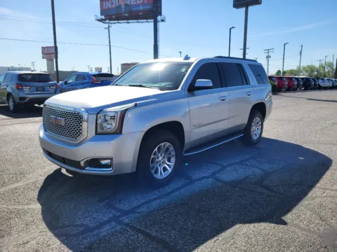 Silver 2015 GMC Yukon 1500 SLT for sale in Terre Haute, IN