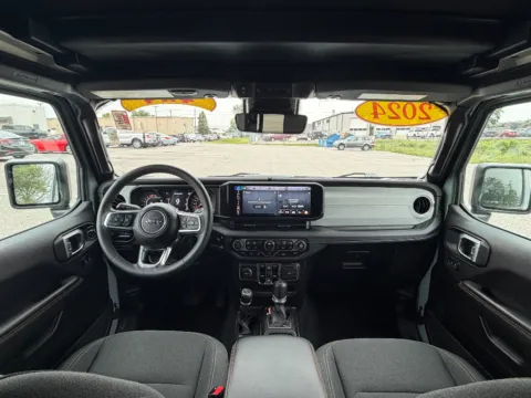 Photos of 2024 Jeep Wrangler Sahara for sale in Terre Haute, IN at Dorsett Mitsubishi