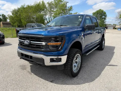 Blue 2025 Ford F-150 XLT for sale in Terre Haute, IN