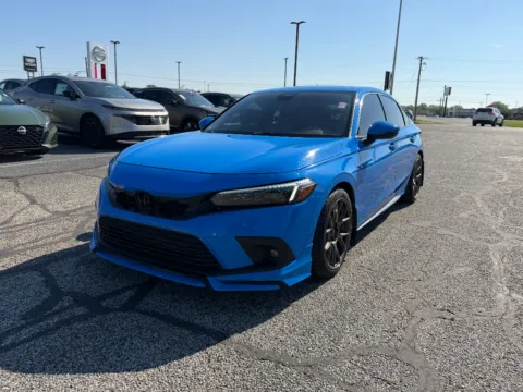 Blue 2022 Honda Civic Sport Touring for sale in Terre Haute, IN