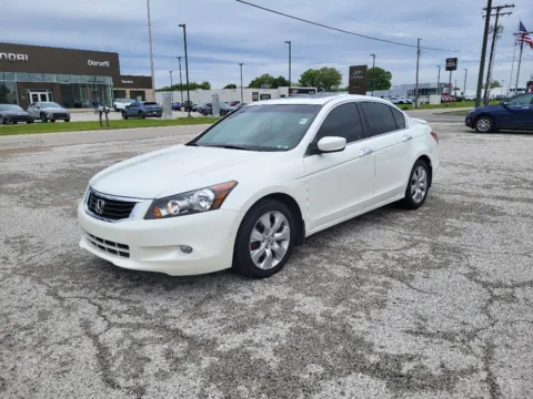 White 2009 Honda Accord EX-L for sale in Terre Haute, IN