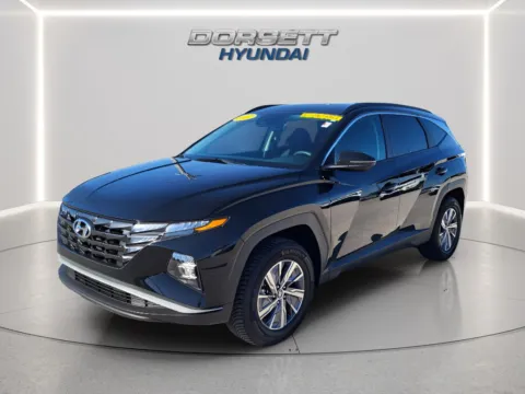 Black 2023 Hyundai Tucson Hybrid Blue for sale in Terre Haute, IN