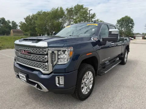 Blue 2023 GMC Sierra 2500 Denali for sale in Terre Haute, IN