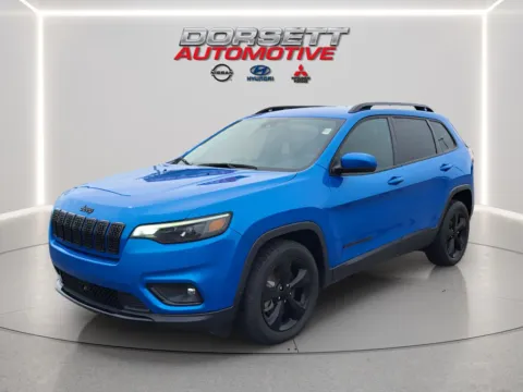 Blue 2021 Jeep Cherokee Altitude for sale in Terre Haute, IN