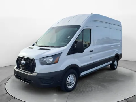 White 2023 Ford Transit Van T-250 High Roof Slide for sale in Terre Haute, IN