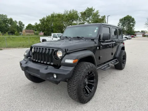 Black 2021 Jeep Wrangler Unlimited Sport for sale in Terre Haute, IN