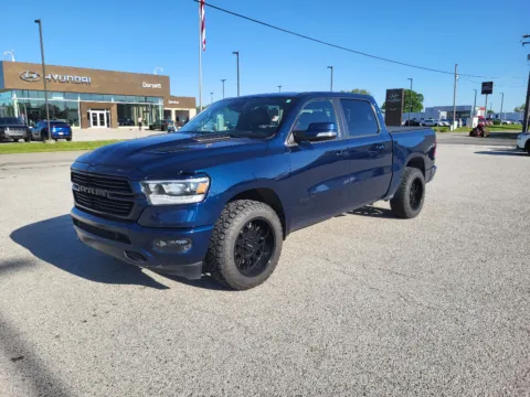 Blue 2022 Ram 1500 Sport for sale in Terre Haute, IN