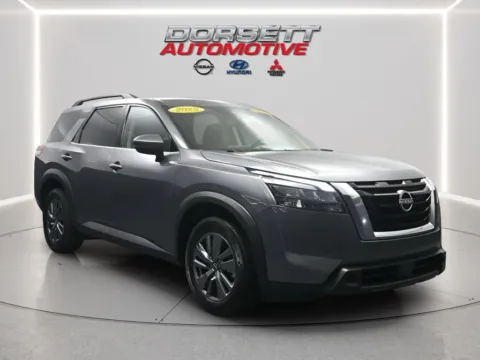 Photos of 2025 Nissan Pathfinder SV for sale in Terre Haute, IN at Dorsett Mitsubishi