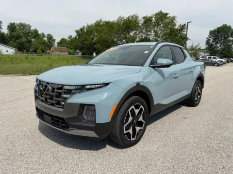 Blue 2024 Hyundai Santa Cruz Limited for sale in Terre Haute, IN