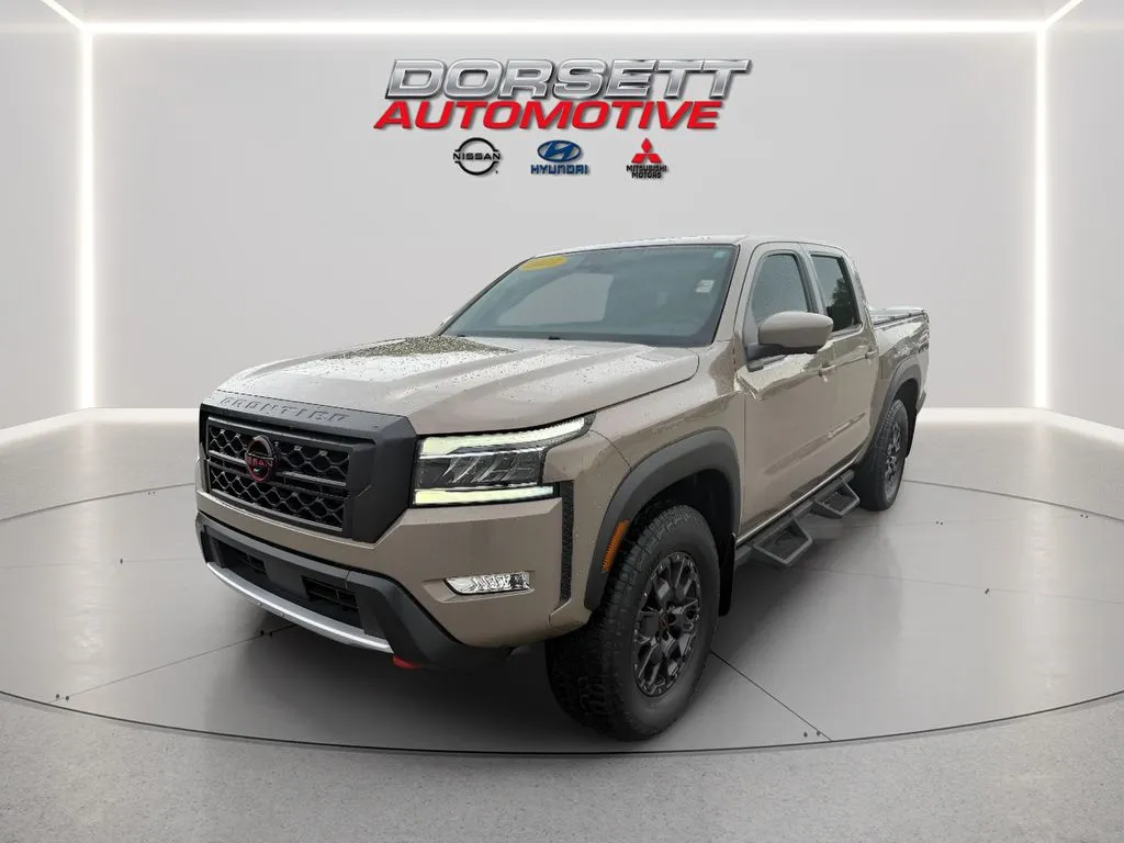 Beige 2023 Nissan Frontier PRO-4X for sale in Terre Haute, IN