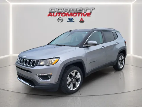 White 2021 Jeep Compass Limited for sale in Terre Haute, IN