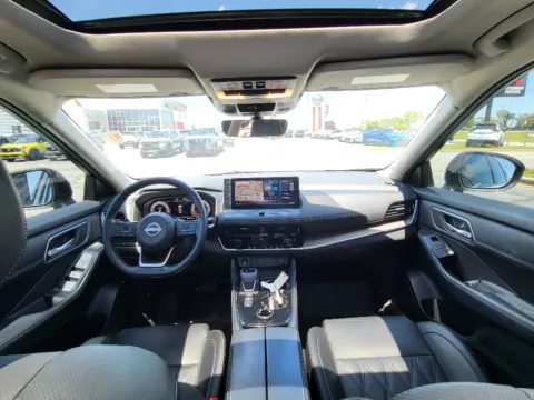 Photos of 2024 Nissan Rogue Platinum for sale in Terre Haute, IN at Dorsett Mitsubishi