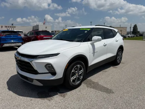 White 2023 Chevrolet Blazer LT for sale in Terre Haute, IN