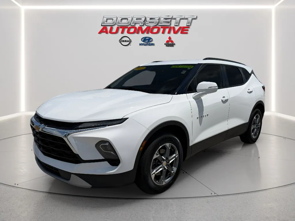 White 2023 Chevrolet Blazer LT for sale in Terre Haute, IN