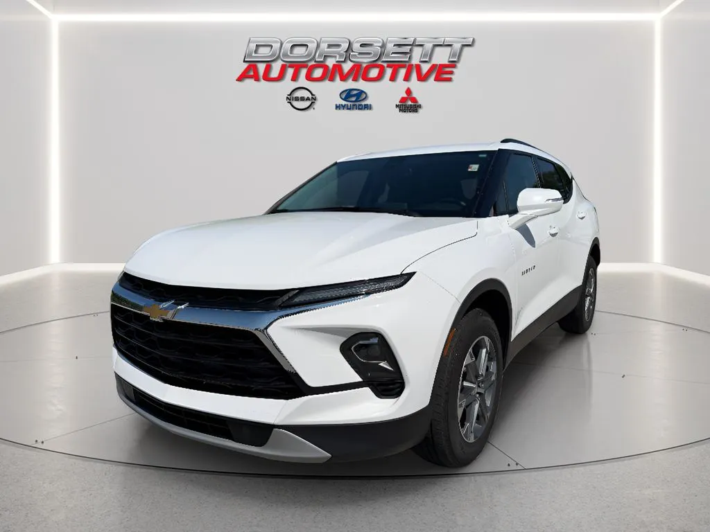 White 2023 Chevrolet Blazer LT for sale in Terre Haute, IN
