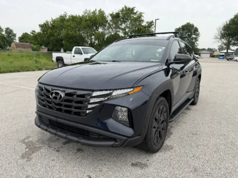 Blue 2024 Hyundai Tucson XRT for sale in Terre Haute, IN