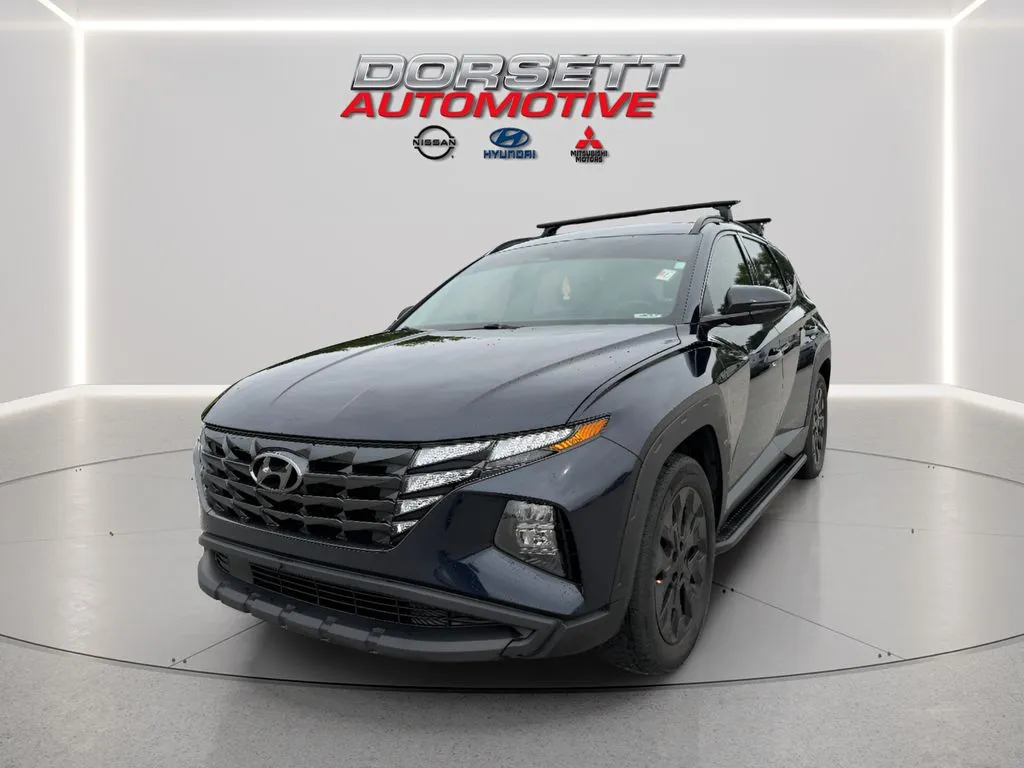 Blue 2024 Hyundai Tucson XRT for sale in Terre Haute, IN