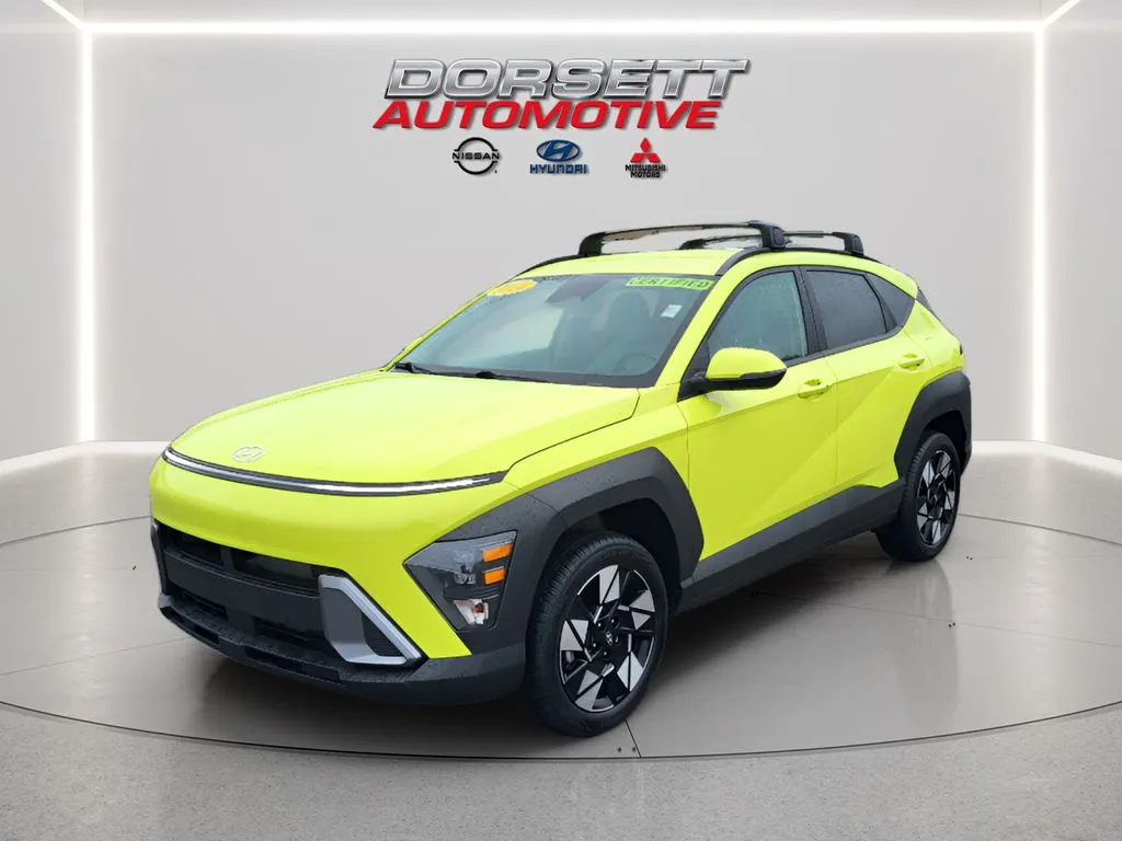 Yellow 2024 Hyundai Kona SEL for sale in Terre Haute, IN