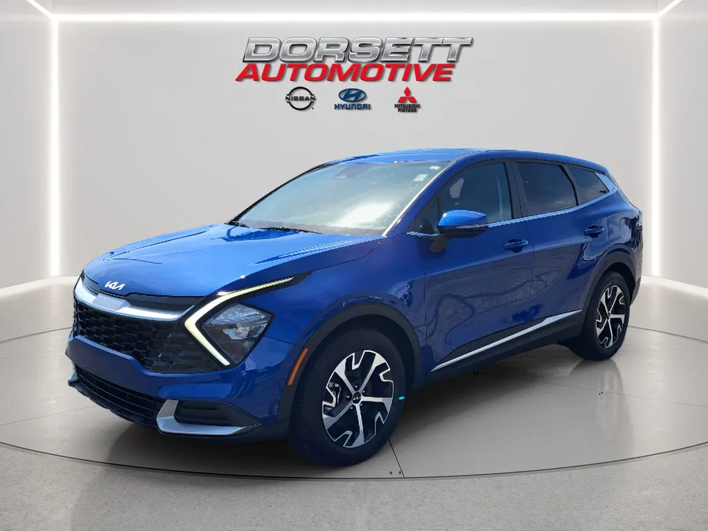 Blue 2023 Kia Sportage EX for sale in Terre Haute, IN