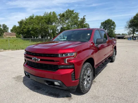 Red 2021 Chevrolet Silverado 1500 RST for sale in Terre Haute, IN