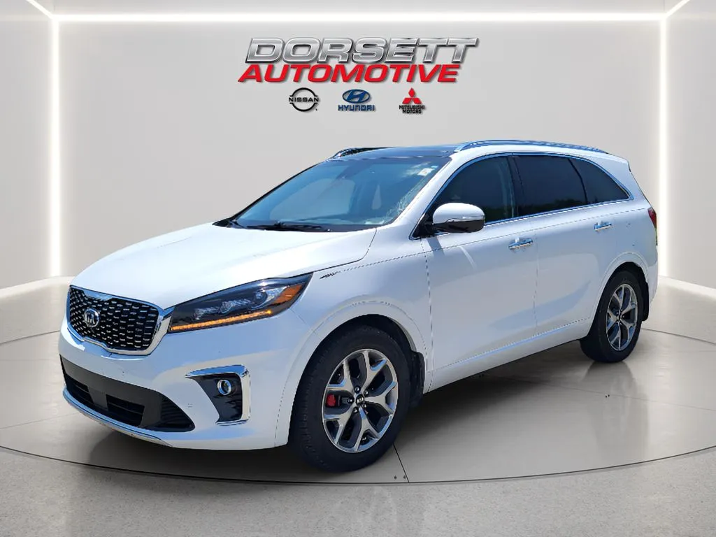 White 2019 Kia Sorento SX V6 for sale in Terre Haute, IN