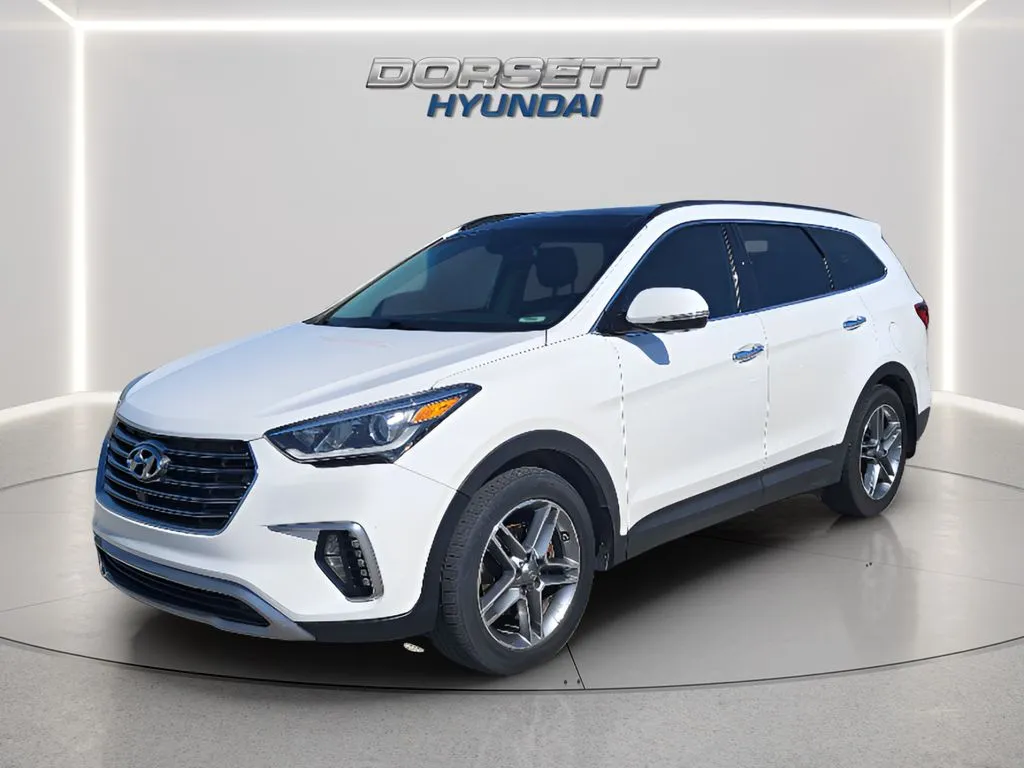 White 2018 Hyundai Santa Fe XL SE Ultimate for sale in Terre Haute, IN