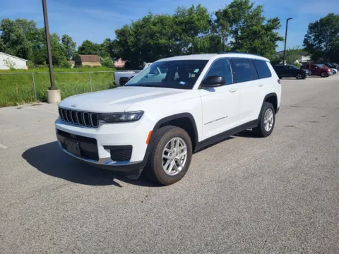 White 2023 Jeep Grand Cherokee L Laredo for sale in Terre Haute, IN