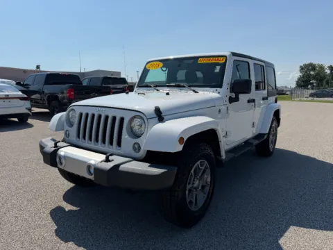 White 2018 Jeep Wrangler Sahara for sale in Terre Haute, IN