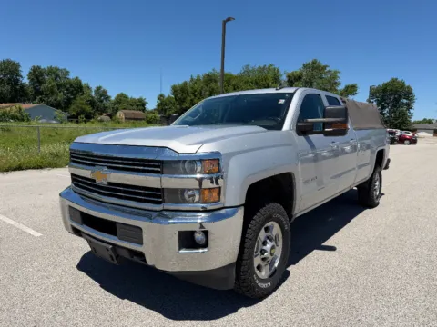 Silver 2015 Chevrolet Silverado 2500 LT for sale in Terre Haute, IN
