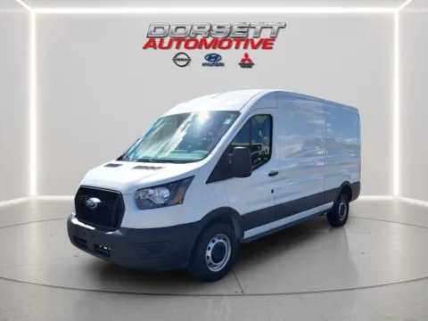 White 2023 Ford Transit Van T-250 Med Roof Slide for sale in Terre Haute, IN
