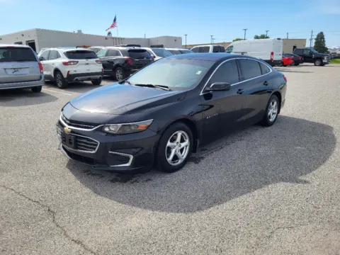 Black 2017 Chevrolet Malibu LS for sale in Terre Haute, IN