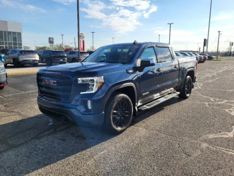 Blue 2021 GMC Sierra 1500 Elevation for sale in Terre Haute, IN