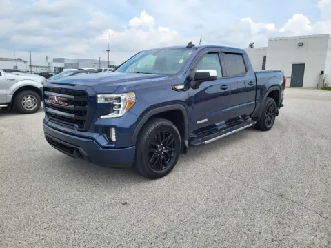 Blue 2021 GMC Sierra 1500 Elevation for sale in Terre Haute, IN