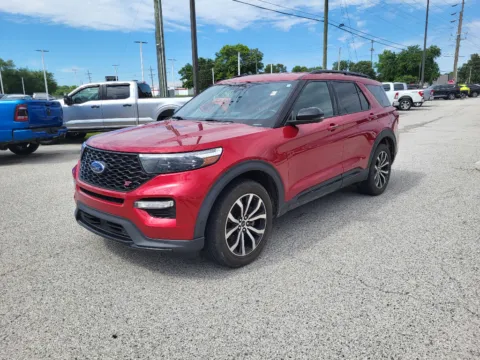 Red 2020 Ford Explorer ST for sale in Terre Haute, IN