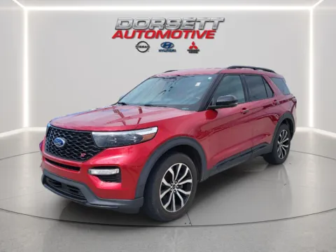 Red 2020 Ford Explorer ST for sale in Terre Haute, IN