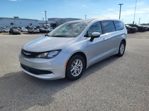 Silver 2023 Chrysler Voyager LX for sale in Terre Haute, IN