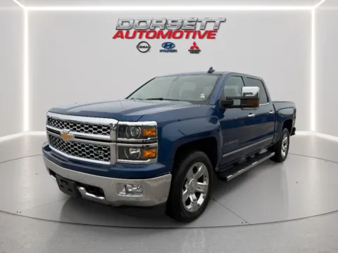 Blue 2015 Chevrolet Silverado 1500 LTZ for sale in Terre Haute, IN