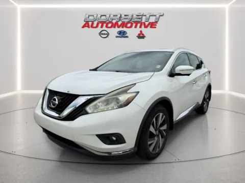 White 2015 Nissan Murano Platinum for sale in Terre Haute, IN