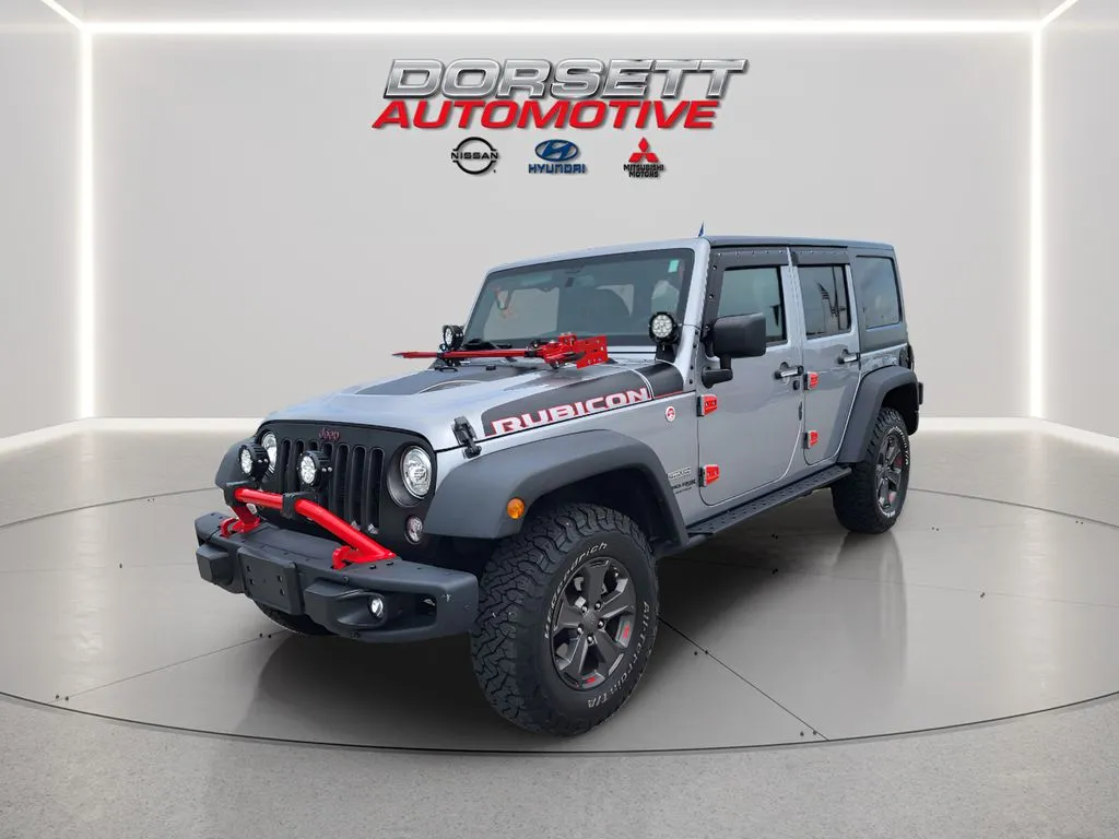 Silver 2018 Jeep Wrangler Rubicon Recon for sale in Terre Haute, IN
