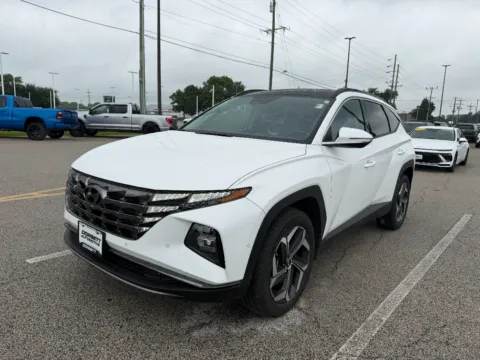 White 2023 Hyundai Tucson Limited for sale in Terre Haute, IN