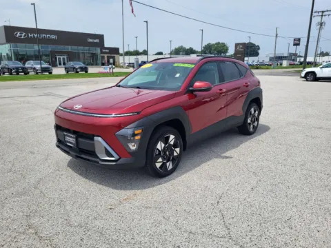 Red 2024 Hyundai Kona SEL for sale in Terre Haute, IN