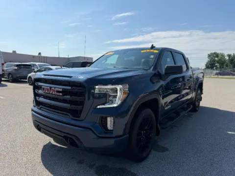 Blue 2021 GMC Sierra 1500 Elevation for sale in Terre Haute, IN